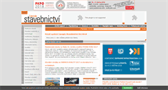 Desktop Screenshot of casopisstavebnictvi.cz